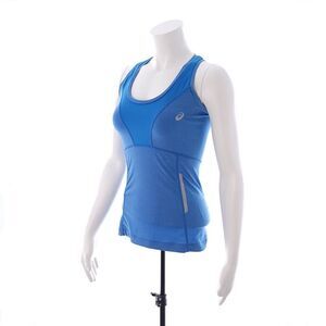 Asics MotionDry Womens Size Small Blue Sleeveless Racerback Athletic Top